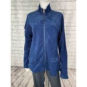 Womens Adidas Climawarm Jacket Navy Blue Zipper Outdoor Performance Sz XL NWT